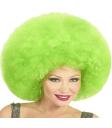 Peluca Afro Sobredimensionada color Verde .