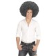 Peluca Afro Sobredimensionada color Negra
