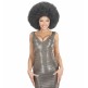 Peluca Afro Sobredimensionada color Negra