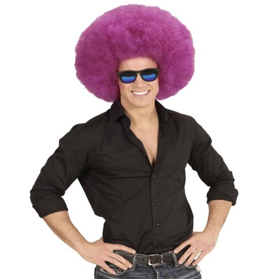 Peluca Afro Sobredimensionada color Violeta Peluca Afro Sobredimensionada color Violeta