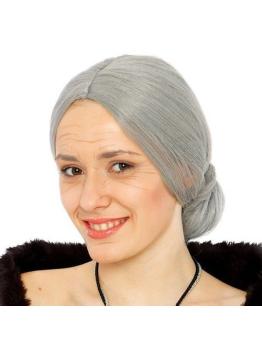 Peluca para Disfraz Anciana abuela