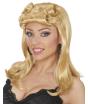Peluca Años 50 Pin Up Girl color Rubia.