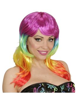 Peluca Arco Iris Fashion