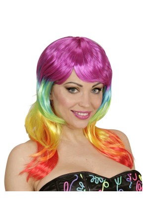 Peluca Arco Iris Fashion