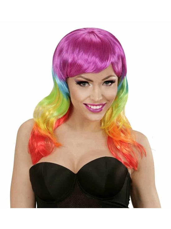 Peluca Arco Iris Fashion