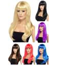 Peluca Babelicious Colores Recta con Flequillo