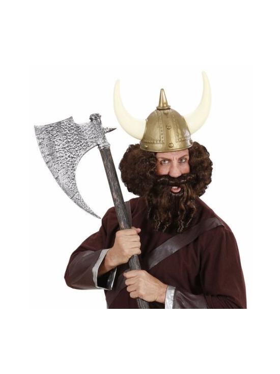 Peluca y Barba con tirabuzones