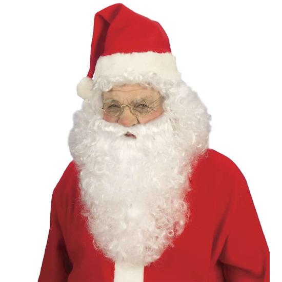 Peluca Blanca con Barba incluida Peluca Blanca con Barba incluida