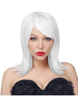 Peluca Blanca Cosplay.