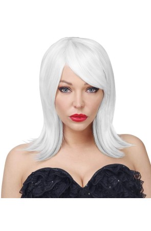 Peluca Blanca Cosplay.