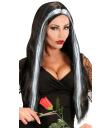 Peluca Bruja Morticia de la Familia Addams
