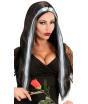 Peluca Bruja Morticia de la Familia Addams