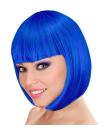 Peluca Cabaret Flequillo Azul
