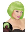 Peluca Cabaret Verde Fluorescente