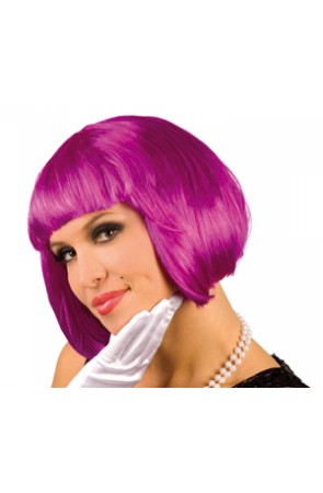 Peluca cabaret  purpura