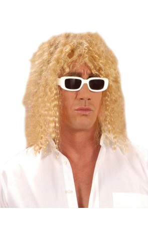Peluca Cantante Rubia.