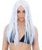 Peluca Christina 90s Blanca