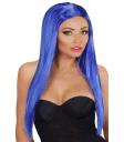 Peluca color Azul Glamour
