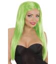 Peluca color Verde Glamour