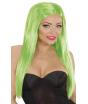 Peluca color Verde Glamour