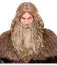 Peluca con Barba y Bigote de Vikingo