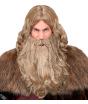 Peluca con Barba y Bigote de Vikingo