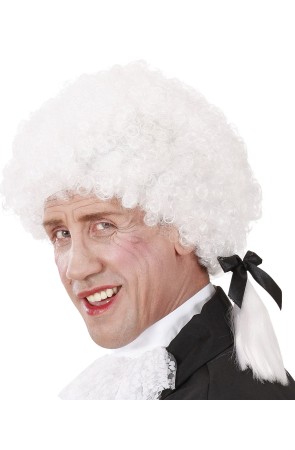 Peluca Cortesana Mozart.