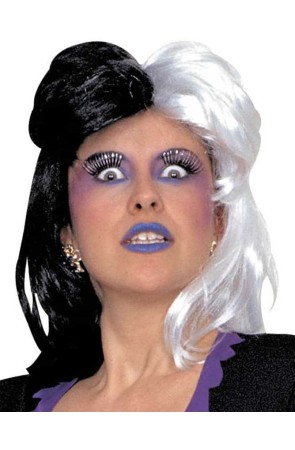 Peluca Cruella de Vil Vintage 101 Dálmatas