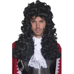 Peluca de Capitán Pirata Garfio Lujo