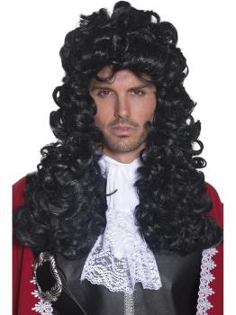 Peluca de Capitán Pirata Garfio Lujo