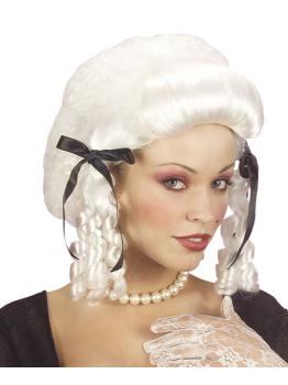 Peluca de Cortesana Lady Colonial.