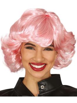 Peluca de Frenchy de Grease, Rosa Económica