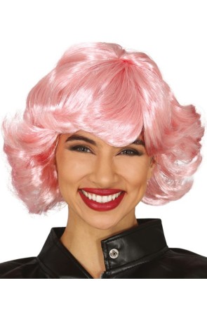 Peluca de Frenchy de Grease, Rosa Económica