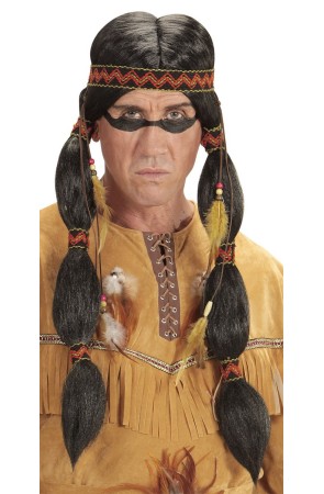 Peluca de Indio Coletas