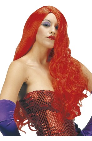 Peluca de Jessica Rabit Roja