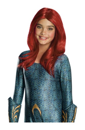 Peluca de Mera para niña - Aquaman