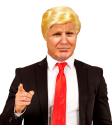 Peluca de Presidente Donald Trump .
