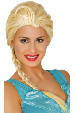 Peluca de Princesa del Hielo Elsa
