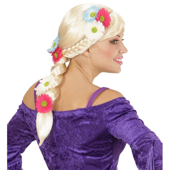 Peluca de Rapunzel para adulta