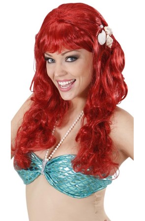 Peluca de Sirenita Ariel