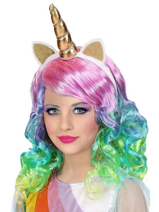 Peluca de Unicornio Infantil