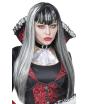 Peluca de Vampira Negra y Blanca