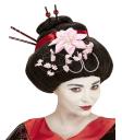 Peluca disfraces Geisha lujo.