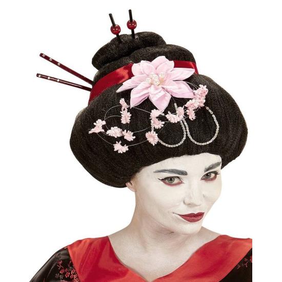 Peluca disfraces Geisha lujo. Peluca disfraces Geisha lujo.
