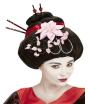 Peluca disfraces Geisha lujo.