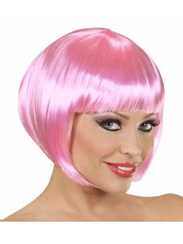 Peluca disfraz Cabaret Rosa Cabaret
