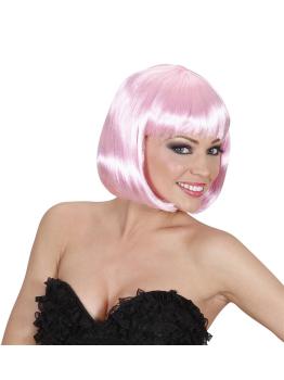 Peluca Cabaret Rosa Chicle