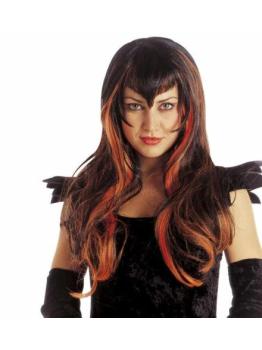 Peluca disfraz Vampira Fashion .