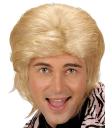 Peluca efecto mojado hombre color rubia