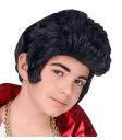 Peluca Elvis Rey del Rock niños